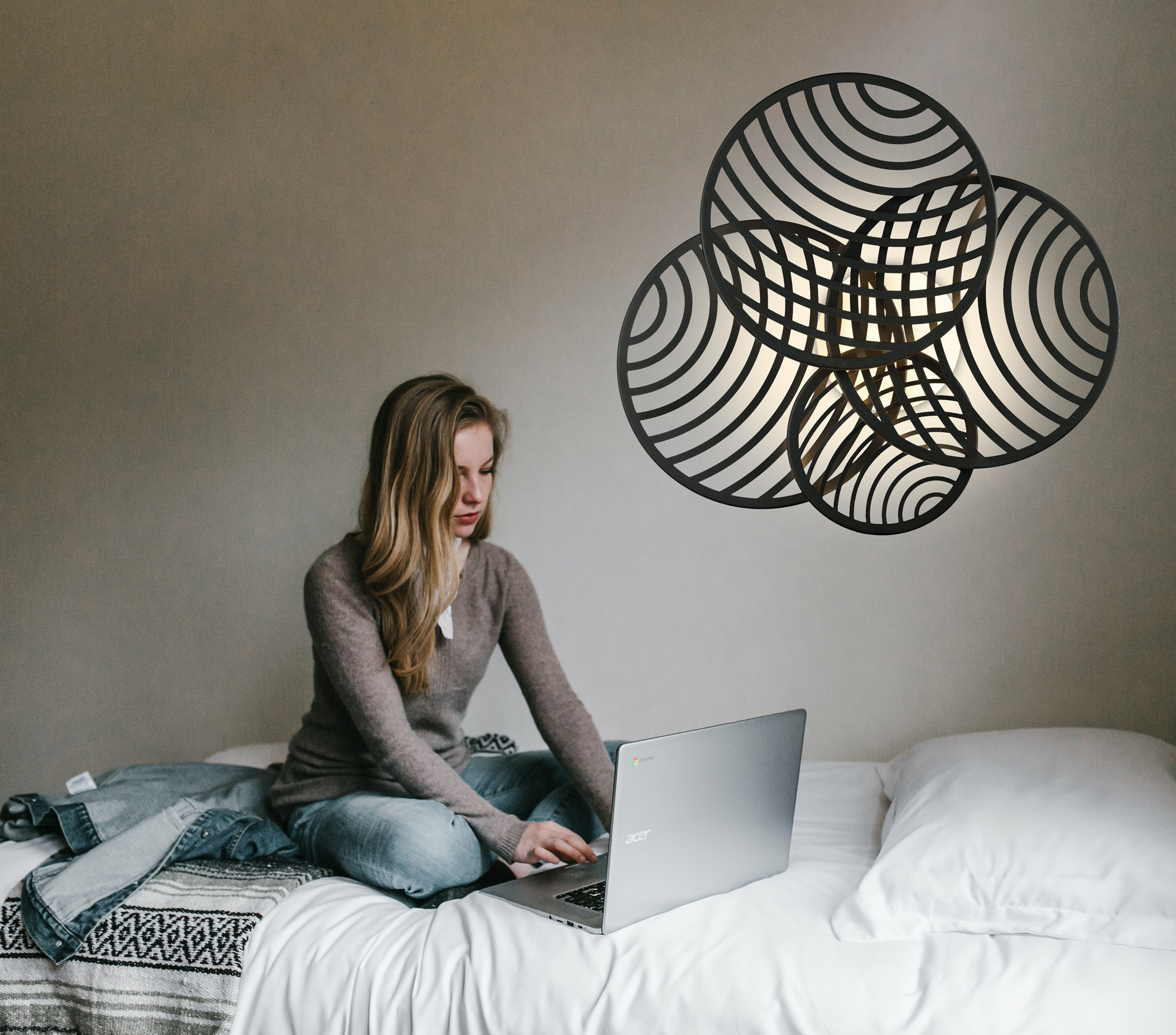 Collage Ceiling Lights Mantra Flush Fittings